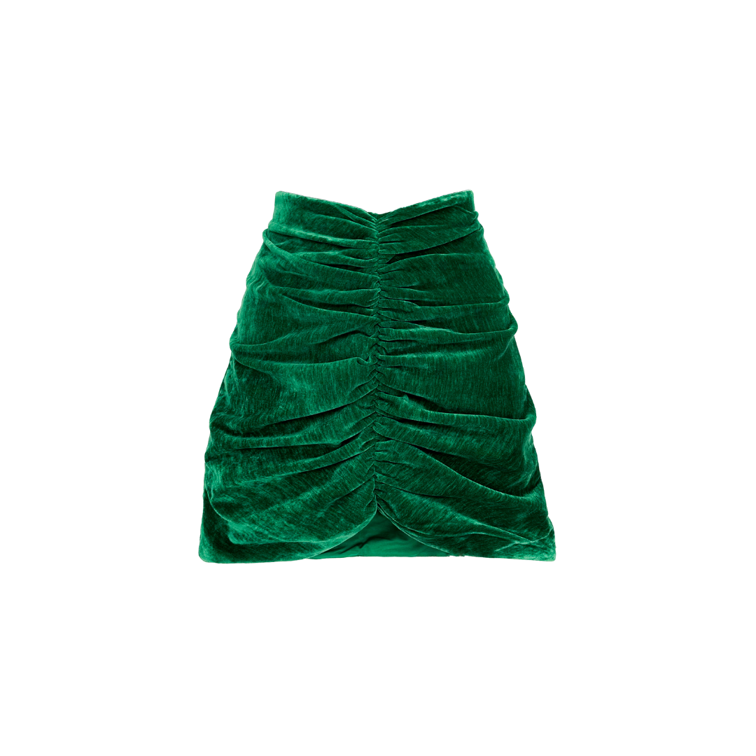 NOIZ N1SK2 Gathered Mini Skirt