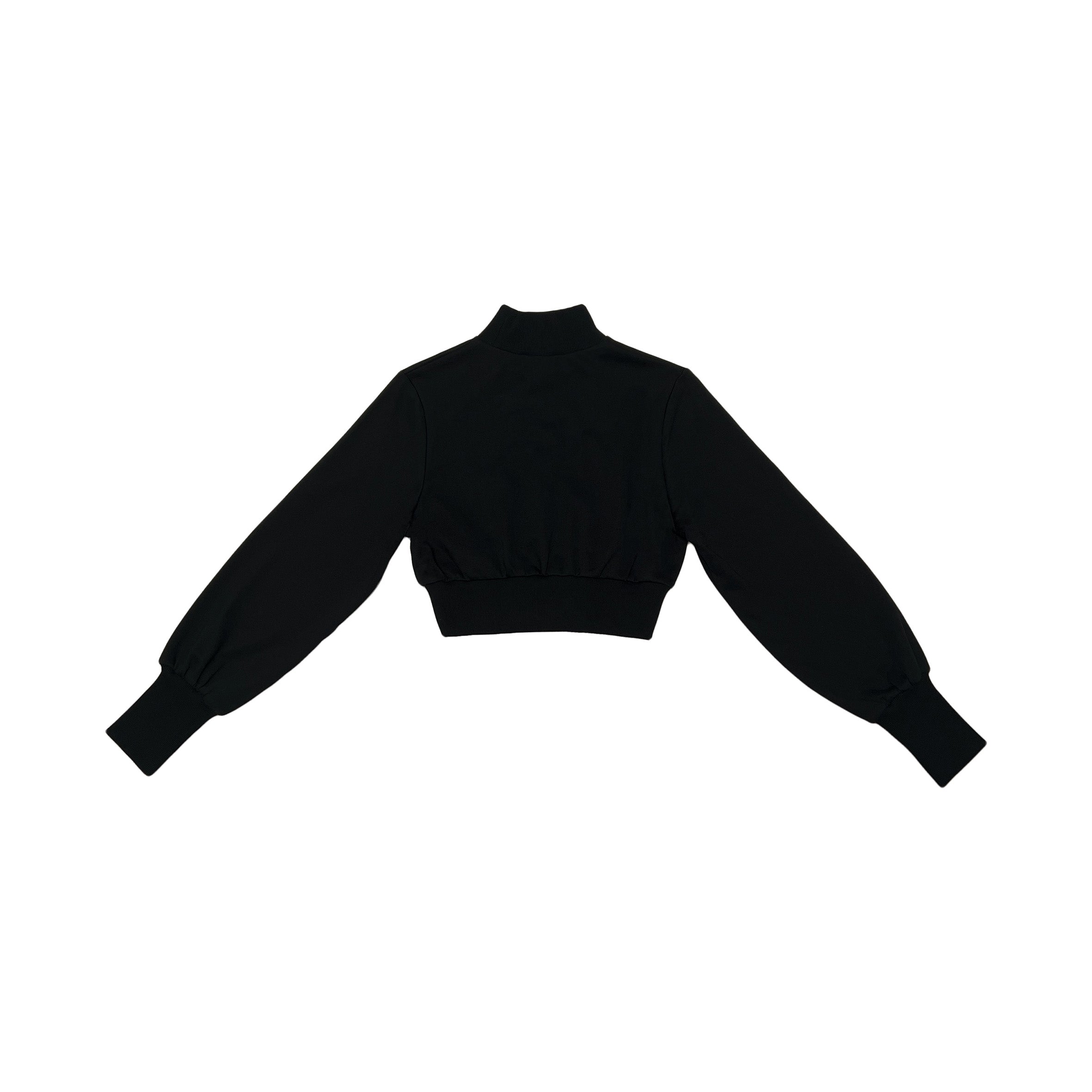 NOIZ N1TP4 Cropped Turtleneck Pullover