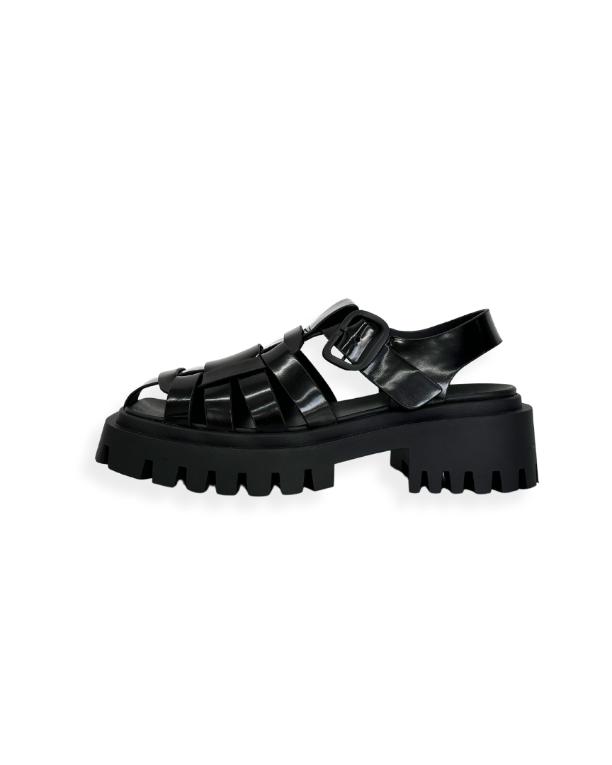 NOIZ N2SH2 Buckle Platform Sandals