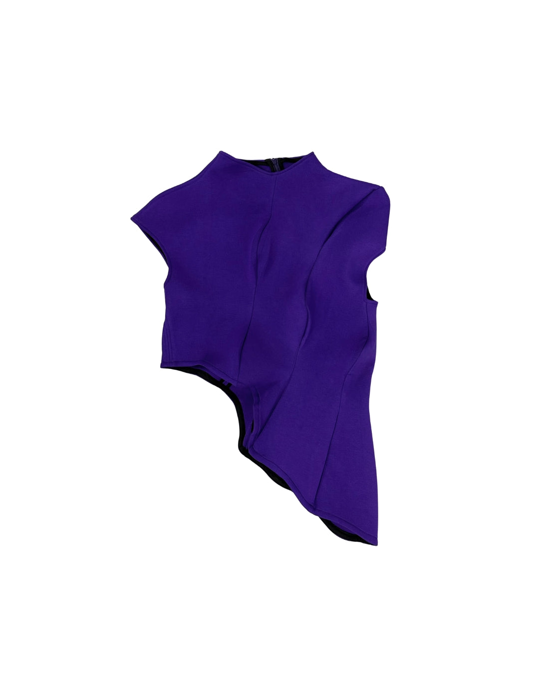 A-JANE SS25 Plasma 3D Asymmetrical Sleeveless Top