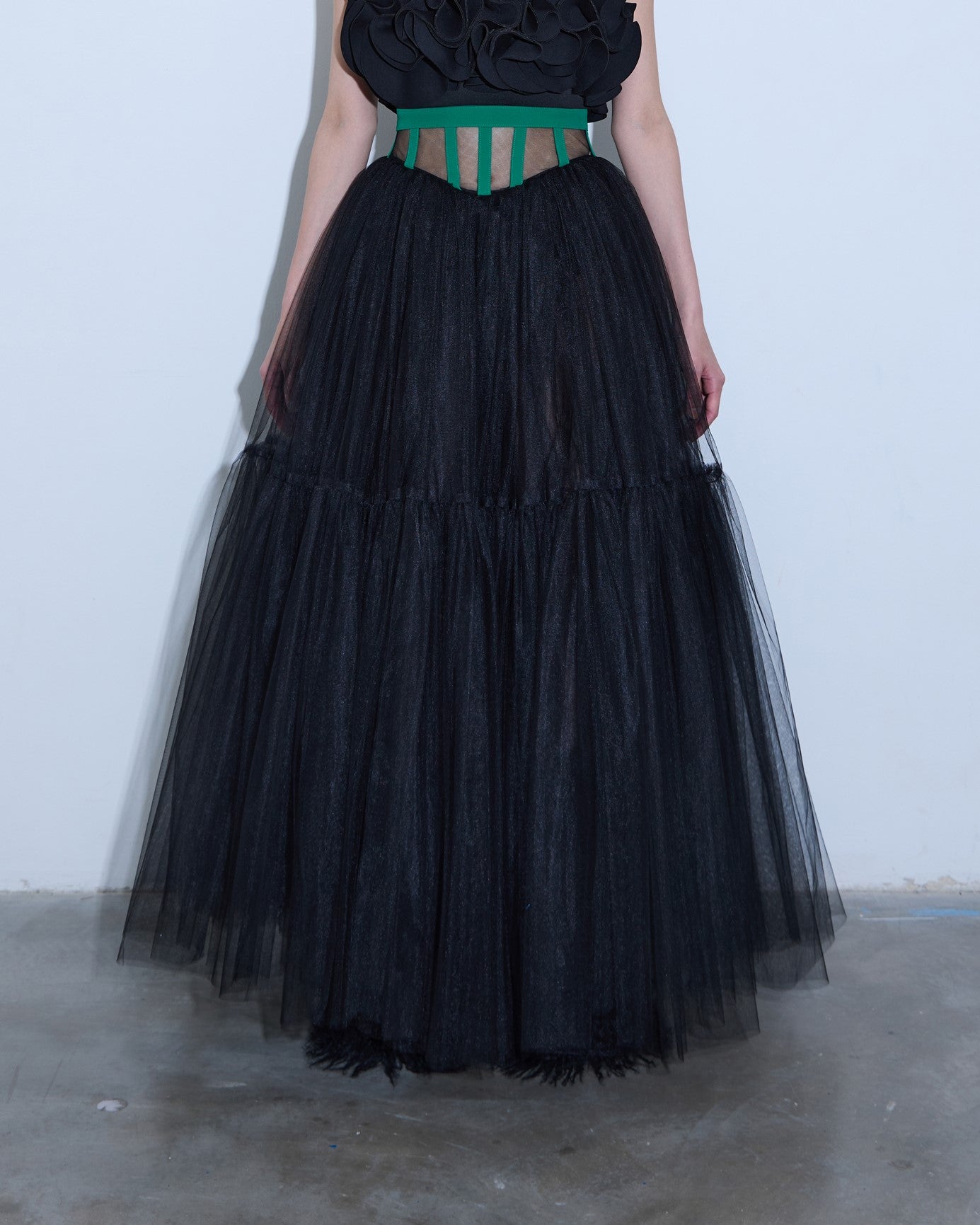 A-JANE Baroqui Corset Tulle Skirt