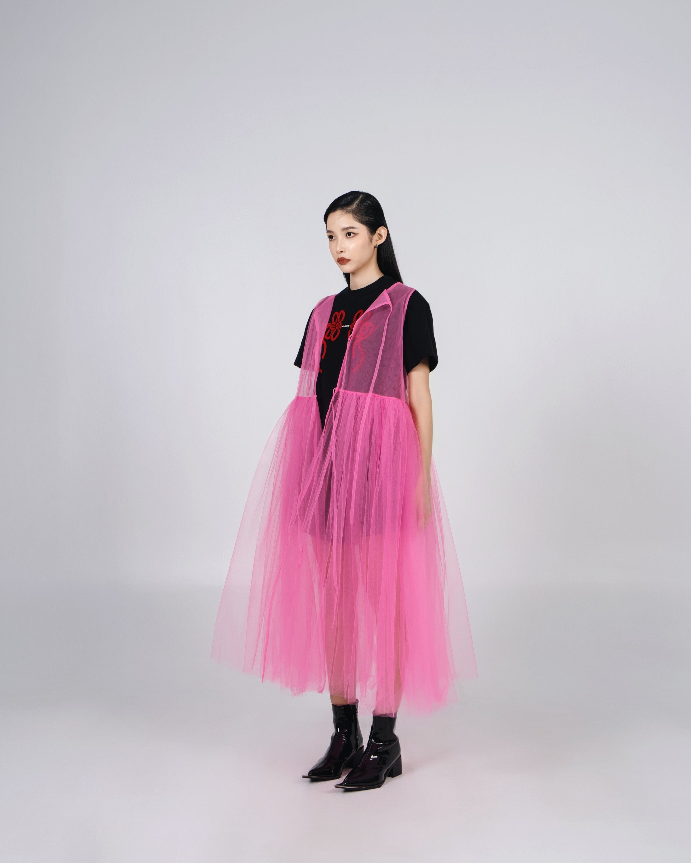 A-JANE Juliena Tulle Dress