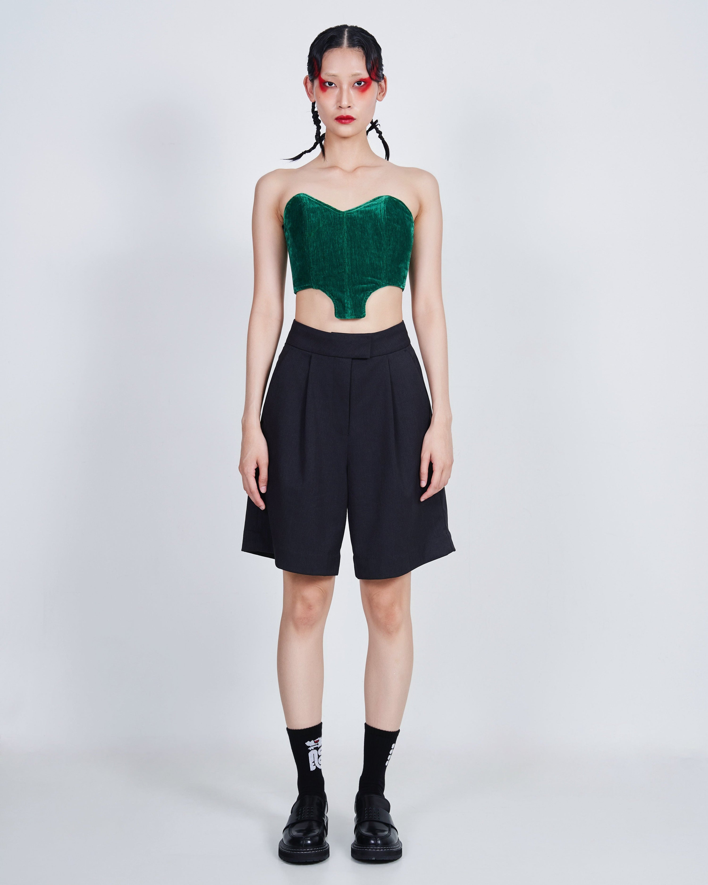 NOIZ N4SP4 Classic High-Waisted Bermuda