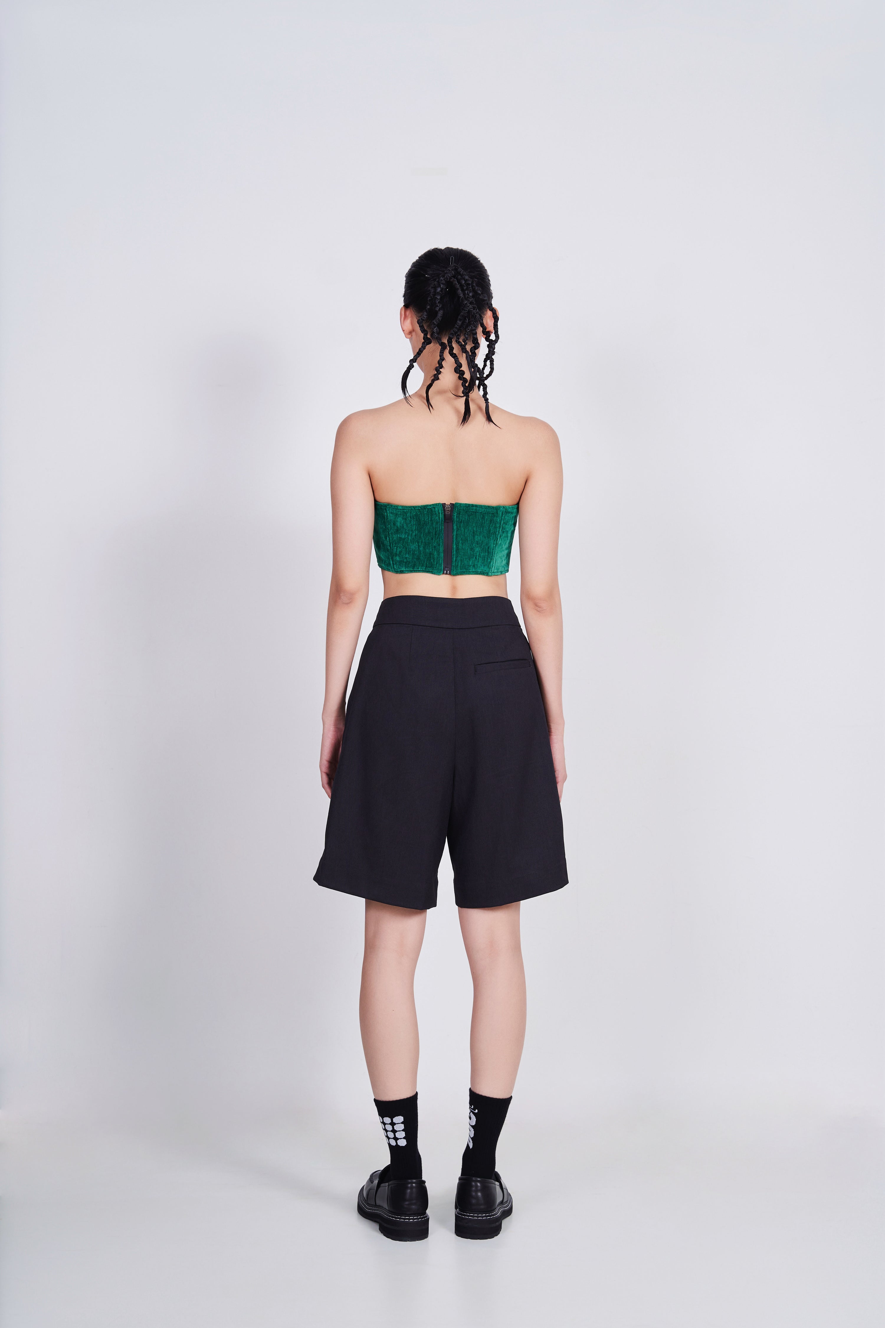 NOIZ N4SP4 Classic High-Waisted Bermuda