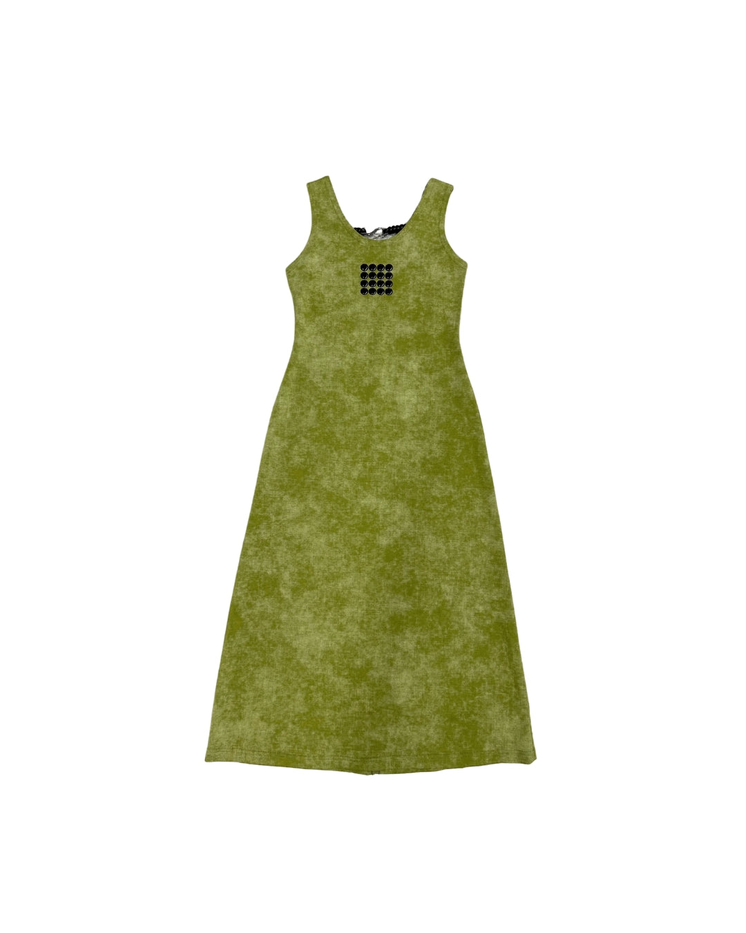 NOIZ N6DR2 ‘S’ Buckle Chinese Knot Sleeveless Dress