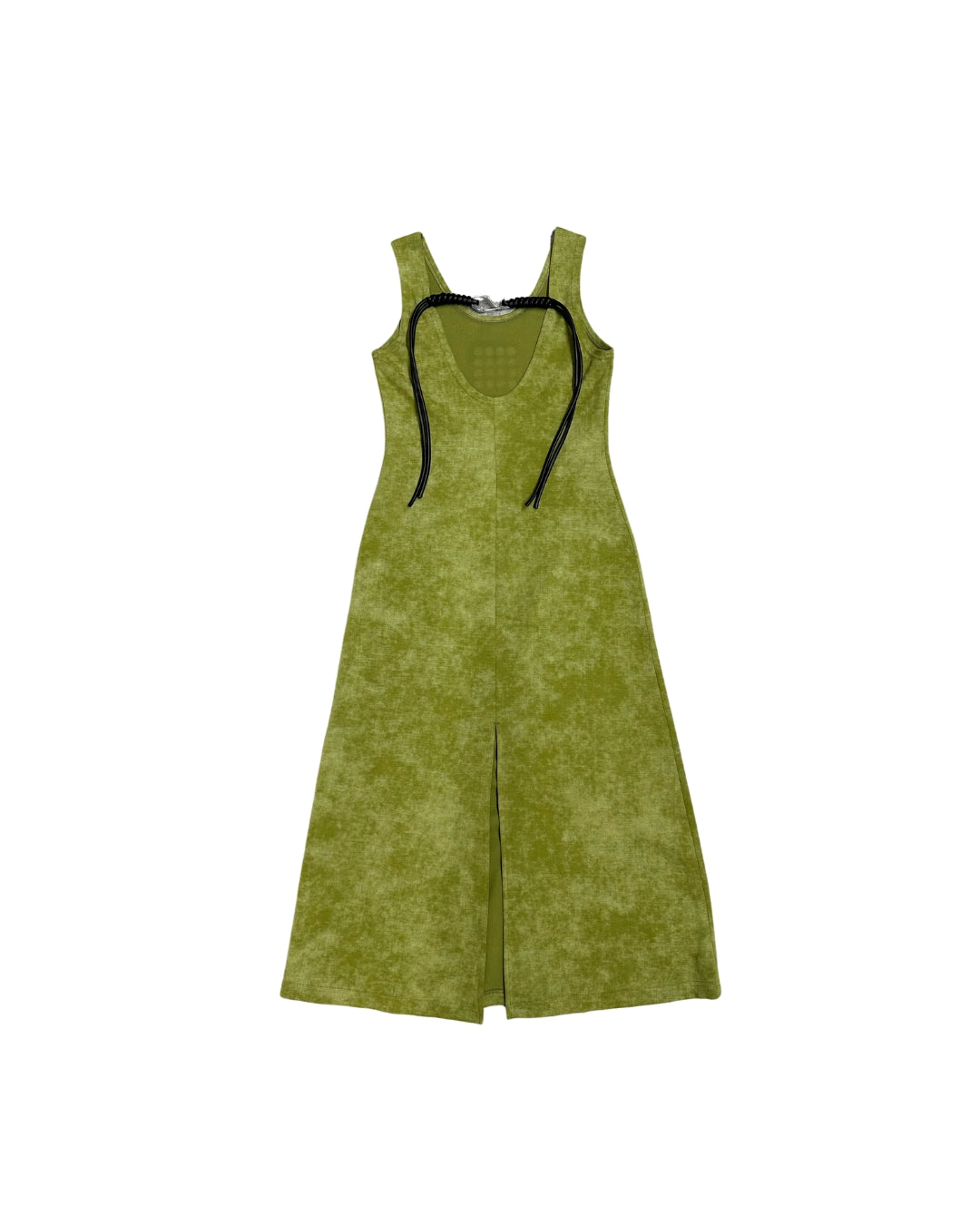 NOIZ N6DR2 ‘S’ Buckle Chinese Knot Sleeveless Dress