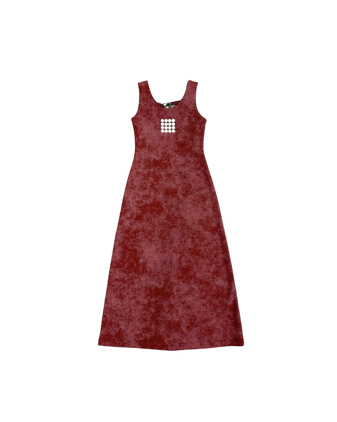 NOIZ N6DR2 ‘S’ Buckle Chinese Knot Sleeveless Dress