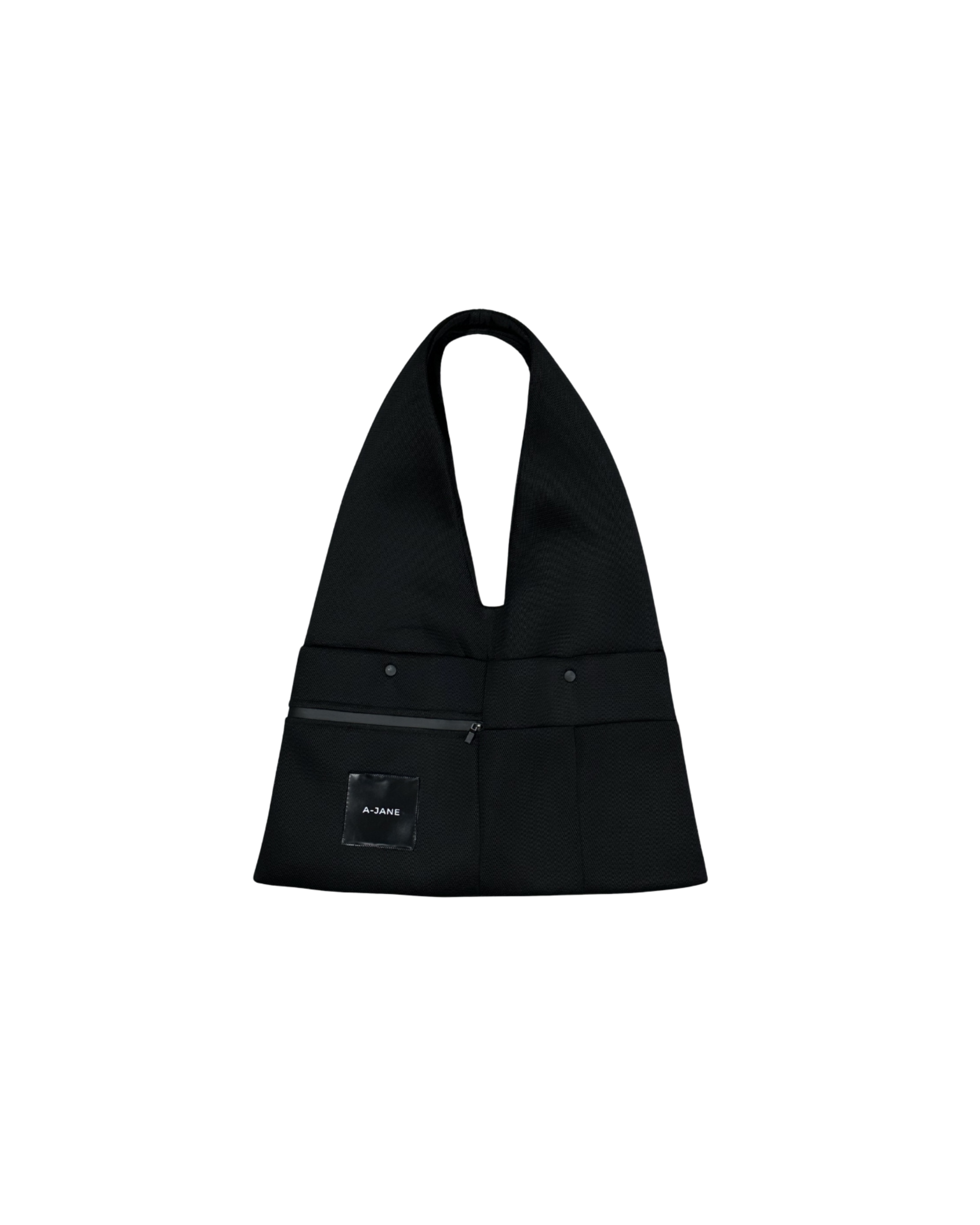 A-JANE Mesh Spongy Hobo Tote Bag