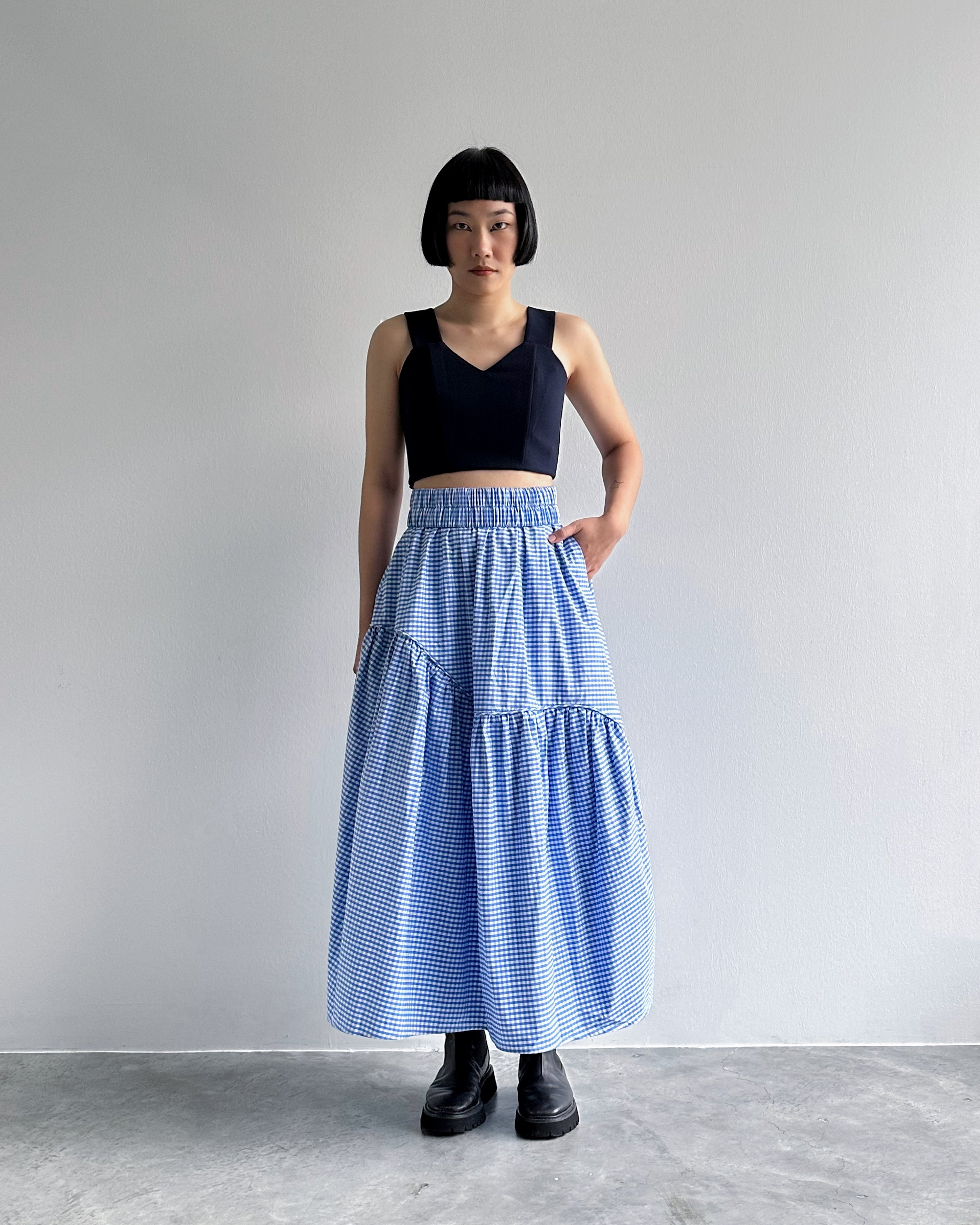 NOIZ NS1 Yoyo Wavy Puffy Skirt